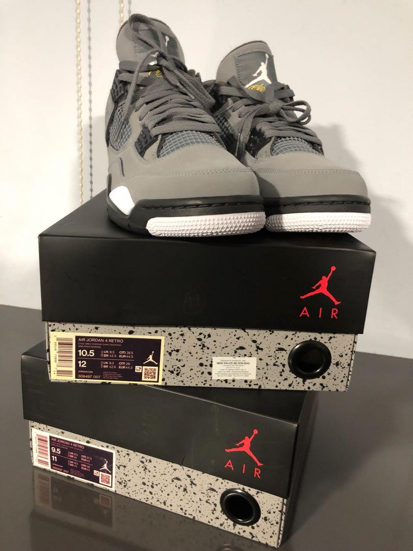 jordan 4 cool grey mens