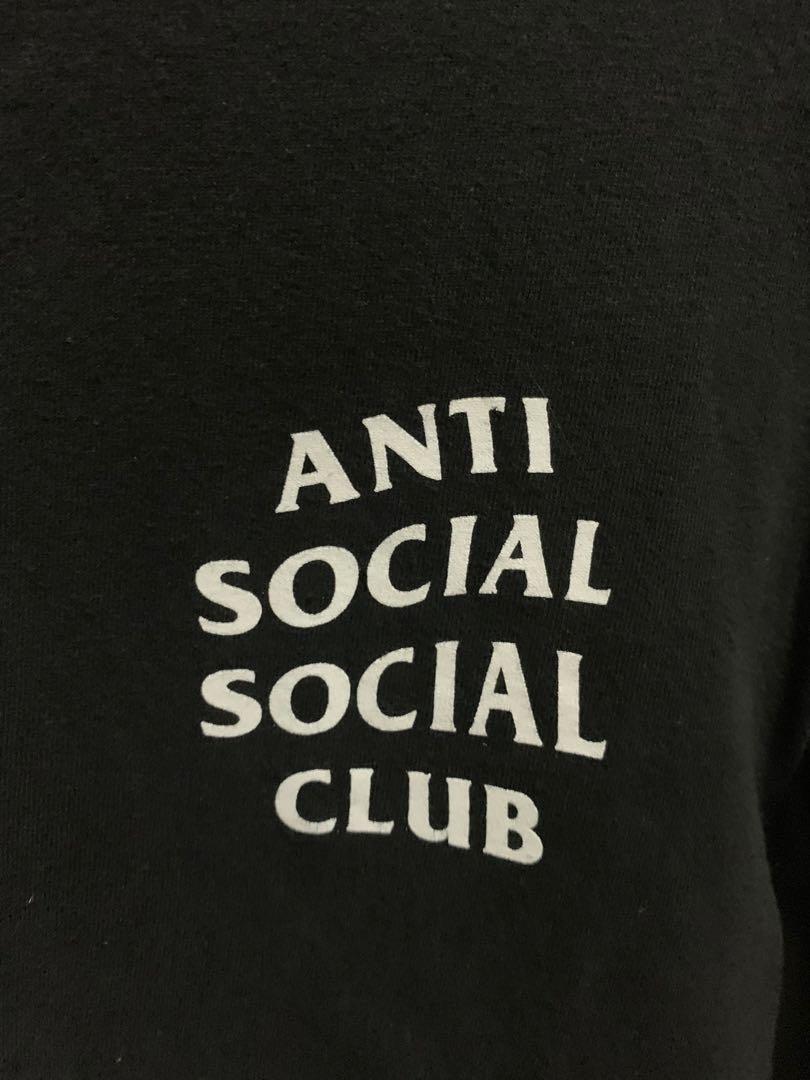 Kaos Tshirt Anti Social Social Club Original Size S Men S