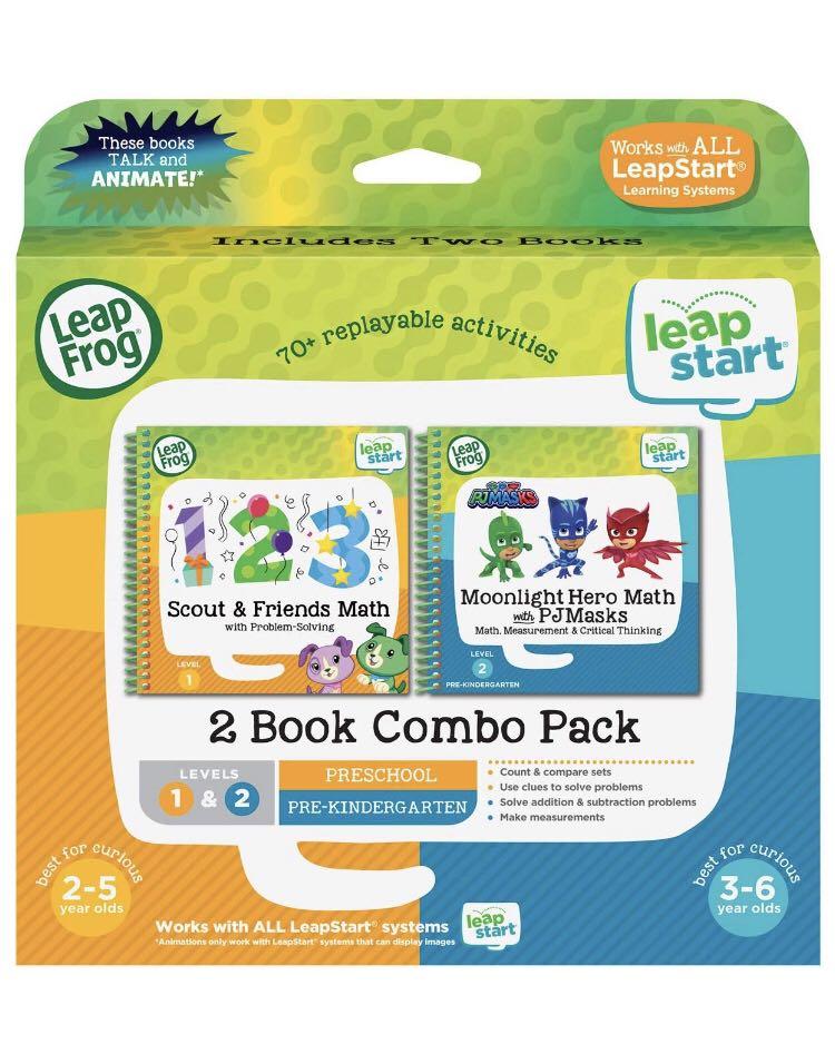 Leapstart 3d Combo Pack 1 L1 Math 123 L2 Pj Mask Babies Kids