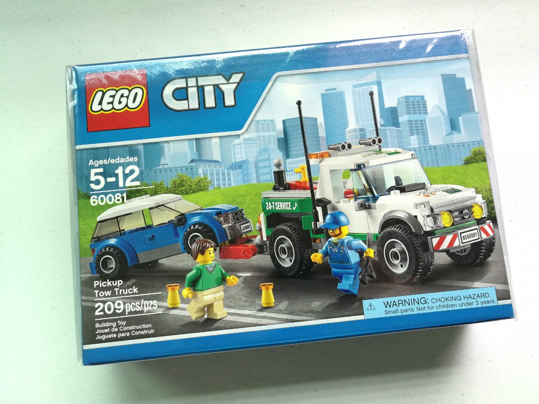 LEGO City 60081 Pick Up Tow Truck Hobbies Toys Toys Games on