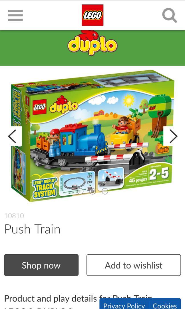lego duplo track system 10810