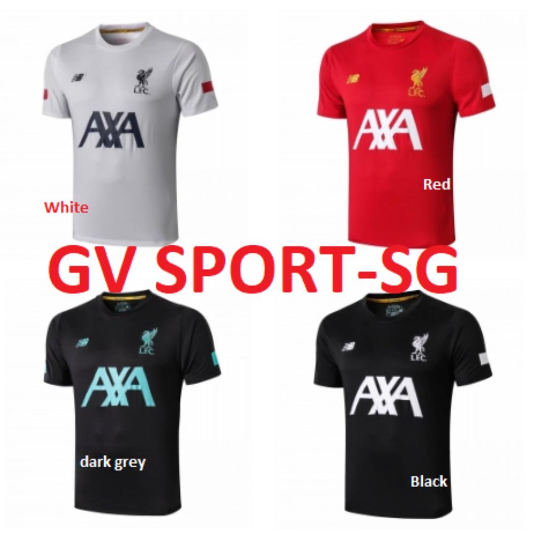 Liverpool Training Axa 2019 20 Sports Sports Apparel On Carousell
