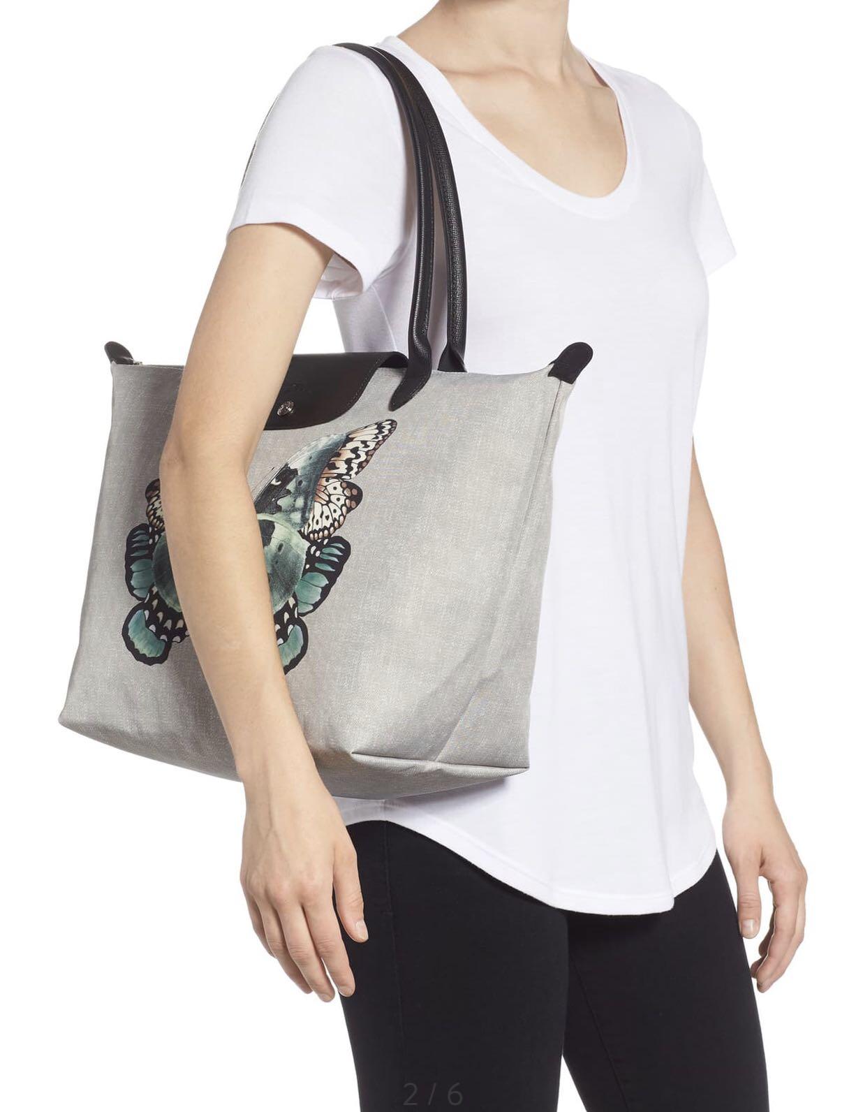 Longchamp Butterfly 1899 Large Tote