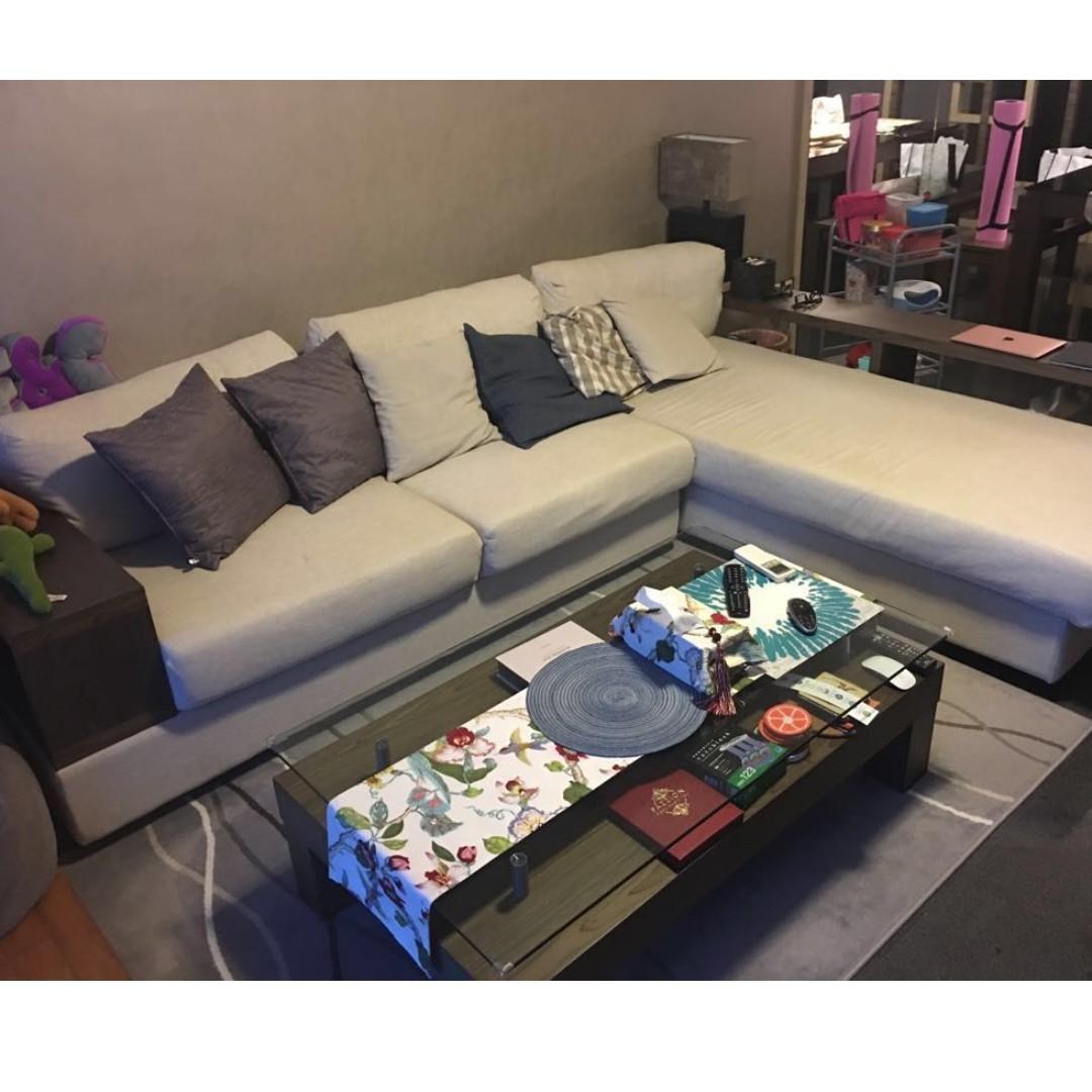L Shaped Sofa From Cellini Elda Off White Furniture Sofas On Carousell