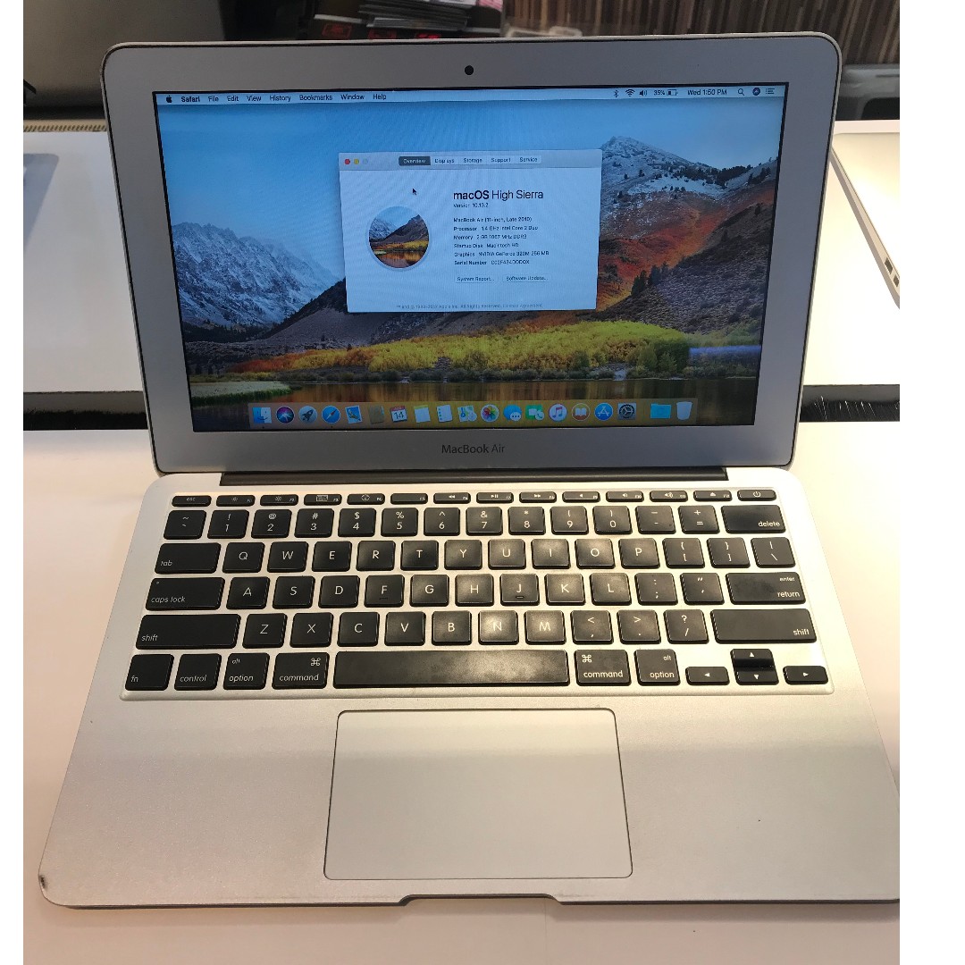 Macbook Air 11inch 2010 Core 2 Duo 2gb 64gb Electronics Computers Laptops On Carousell