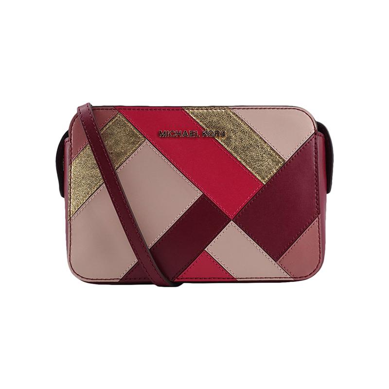 mk striped bag