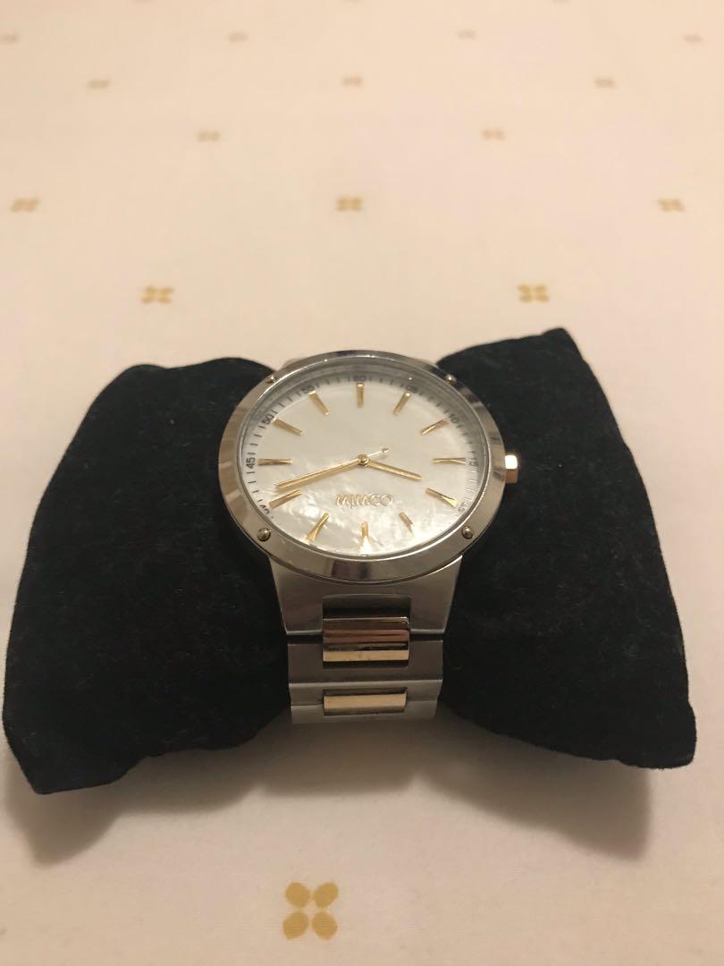 mimco watch rose gold