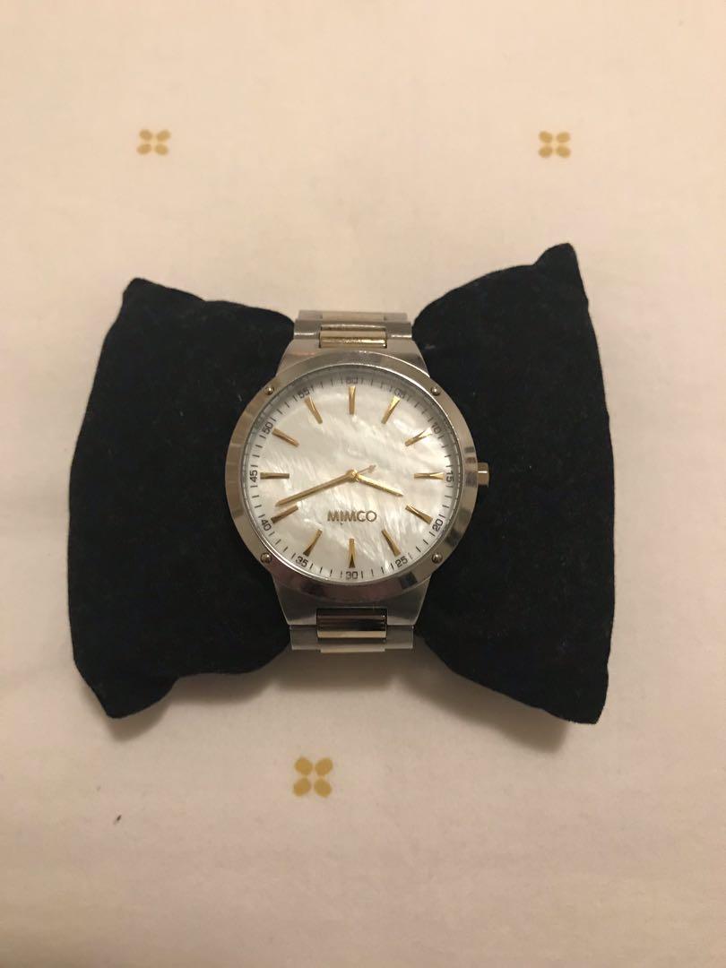 MIMCO TIME PEICE SILVER ROSE GOLD WATCH Women s Fashion Watches on Carousell