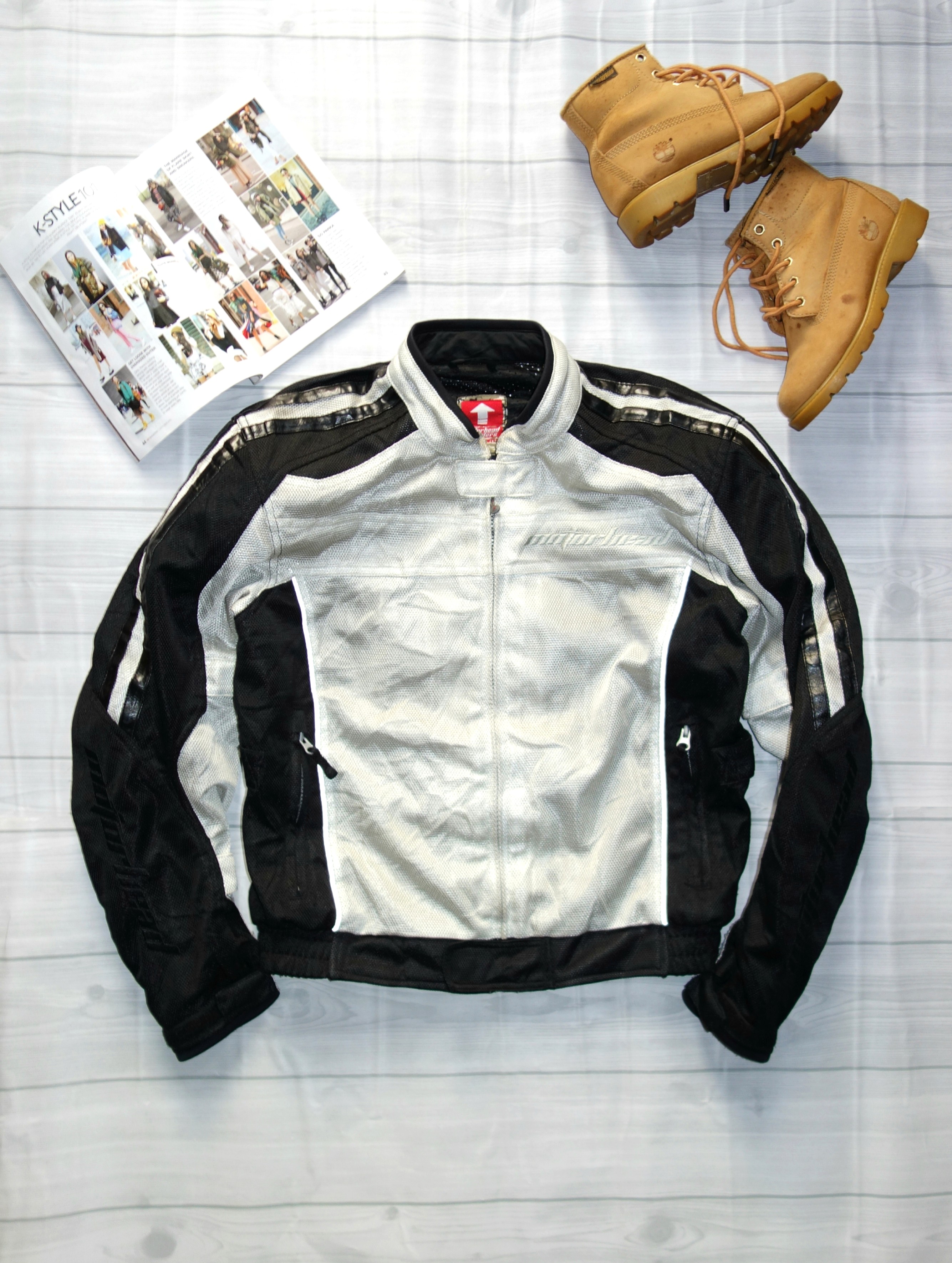 Motorhead Japan Safety Riders Touring Outdoor Jacket Fesyen Pria Pakaian Baju Luaran Di Carousell