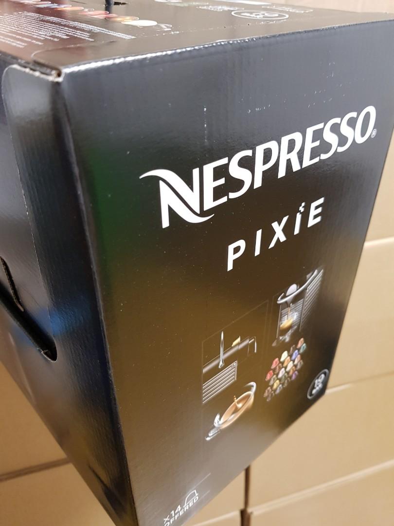 Nespresso coffee machine - Model: Pixie (Category: Coffee Machines & Makers) located in Singapore. Submitted by think_twice (Listing ID 245582183, Image 1). Description: Brand new Nespresso coffee machine Model: Pixie. Unopened, sealed in box. Colour: Electric Red. Retail Price: $279 as of Singapore Nespresso Website listed on 11 May 2024, and it is currently out of stock). Perfect for Christmas Gift. I'm selling @ $220 - cash and carry..