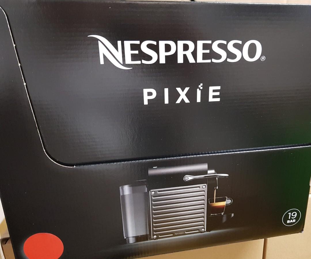 Nespresso coffee machine - Model: Pixie (Category: Coffee Machines & Makers) located in Singapore. Submitted by think_twice (Listing ID 245582183, Image 2). Description: Brand new Nespresso coffee machine Model: Pixie. Unopened, sealed in box. Colour: Electric Red. Retail Price: $279 as of Singapore Nespresso Website listed on 11 May 2024, and it is currently out of stock). Perfect for Christmas Gift. I'm selling @ $220 - cash and carry..