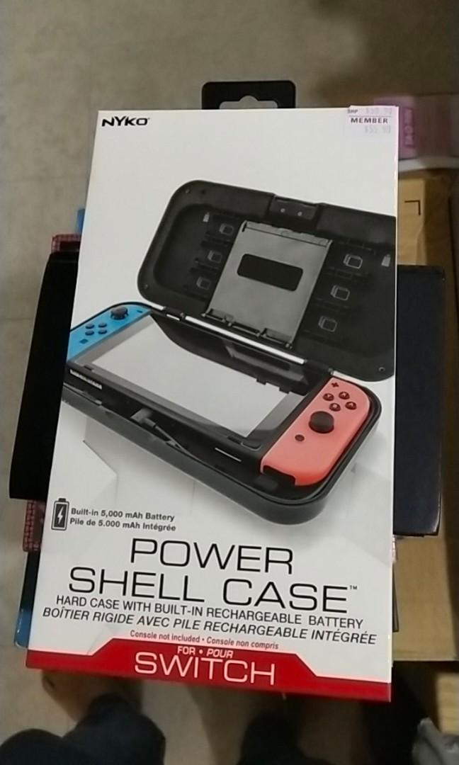 nyko power shell case for nintendo switch