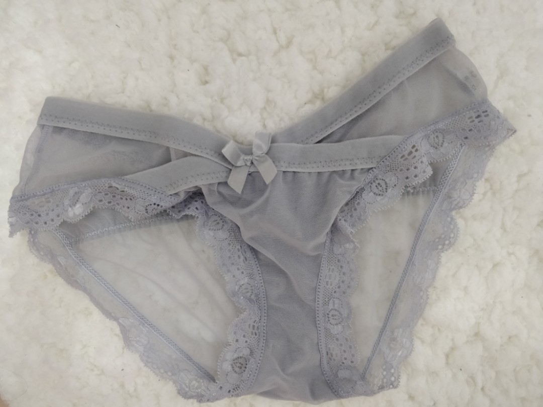 L:  Essentials panty grey, Women's Fashion, Undergarments &  Loungewear on Carousell