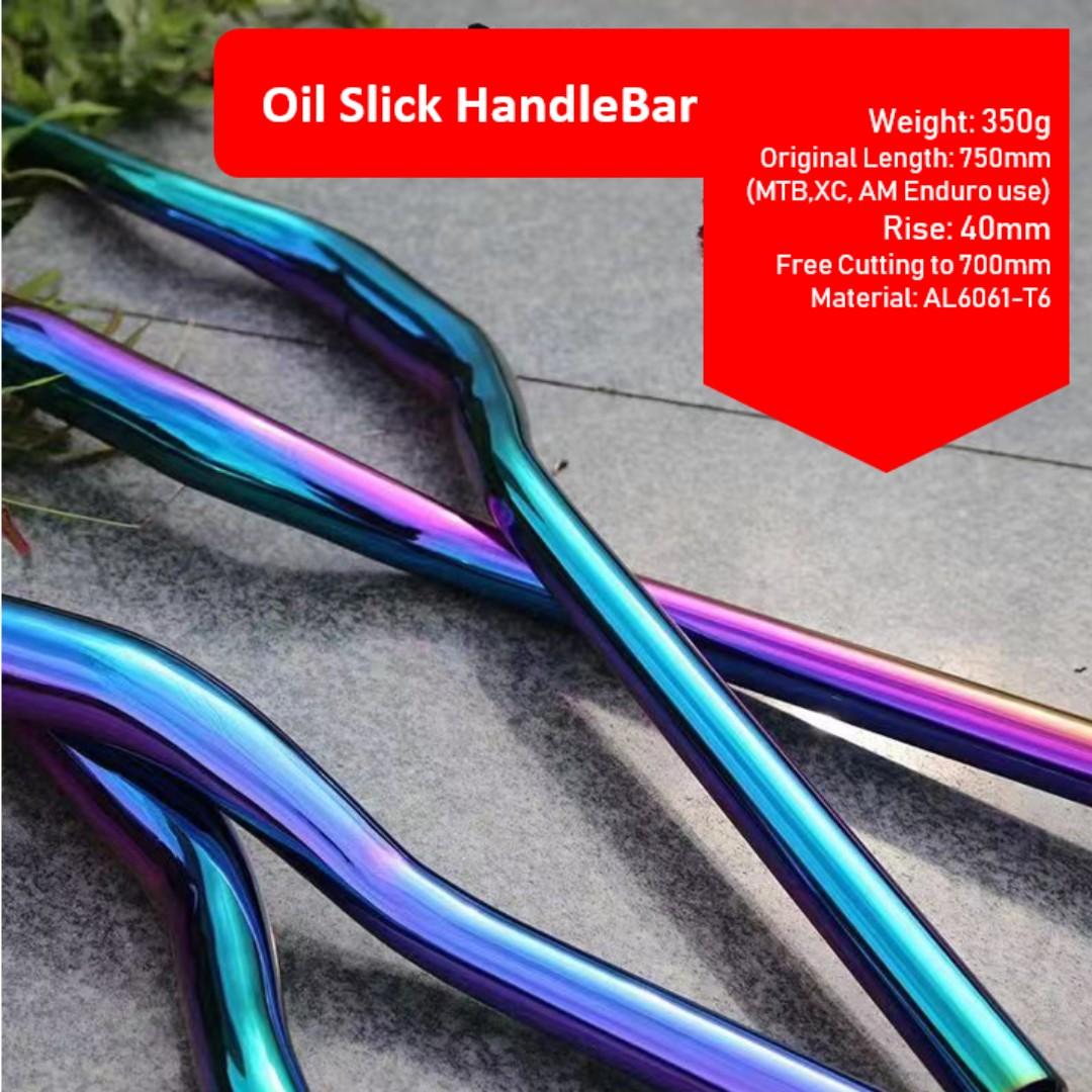 oil slick mtb handlebars