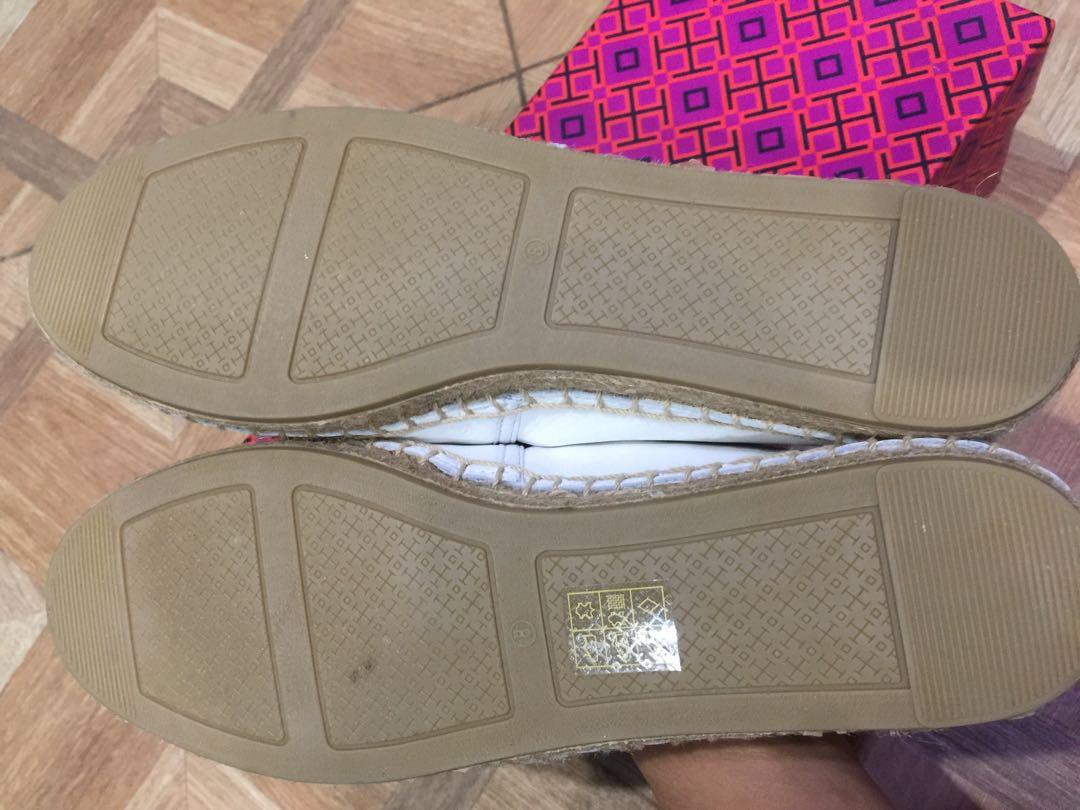 Tory burch cheap perforated espadrilles