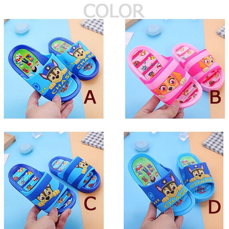 paw patrol chase slippers