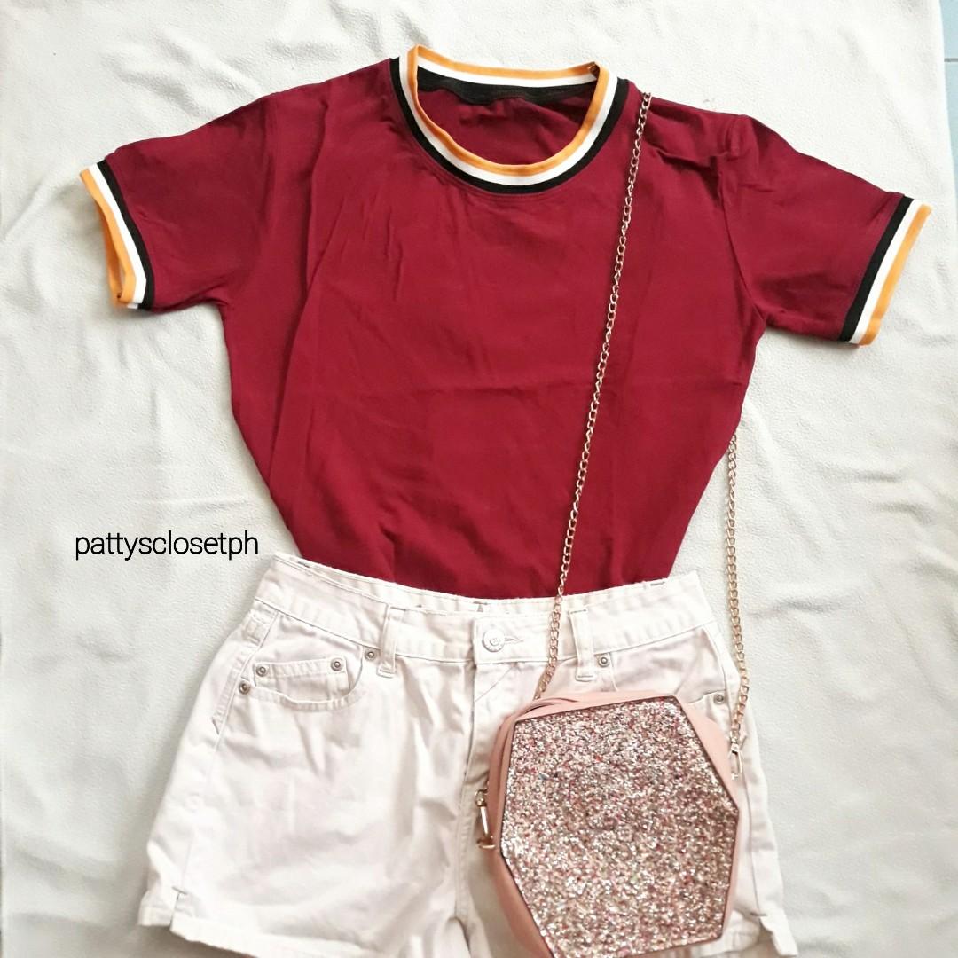 plain ringer tee