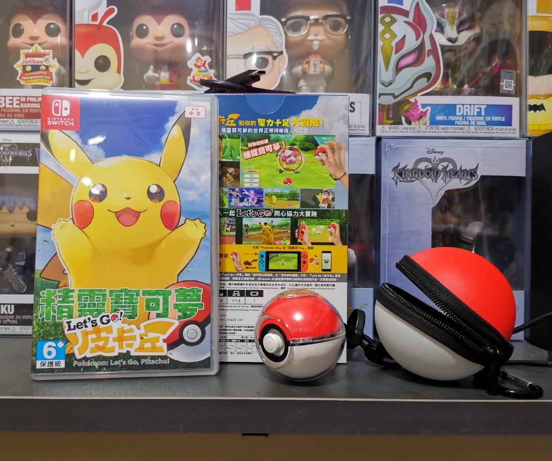 Pokemon Lets Go Pikachu With Pokeball Plus On Carousell