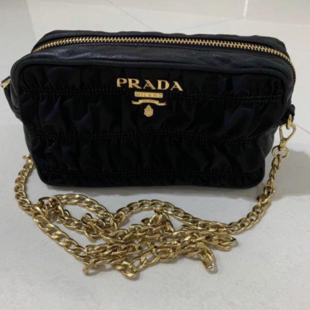 prada gaufre sling bag