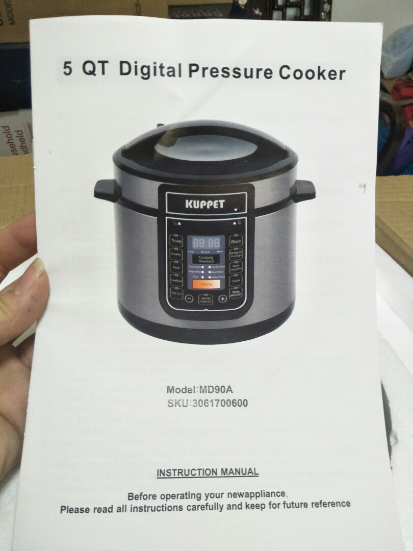 kuppet pressure cooker