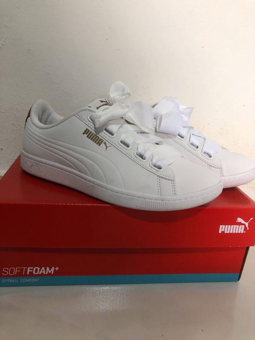 puma soft foam optimal comfort white