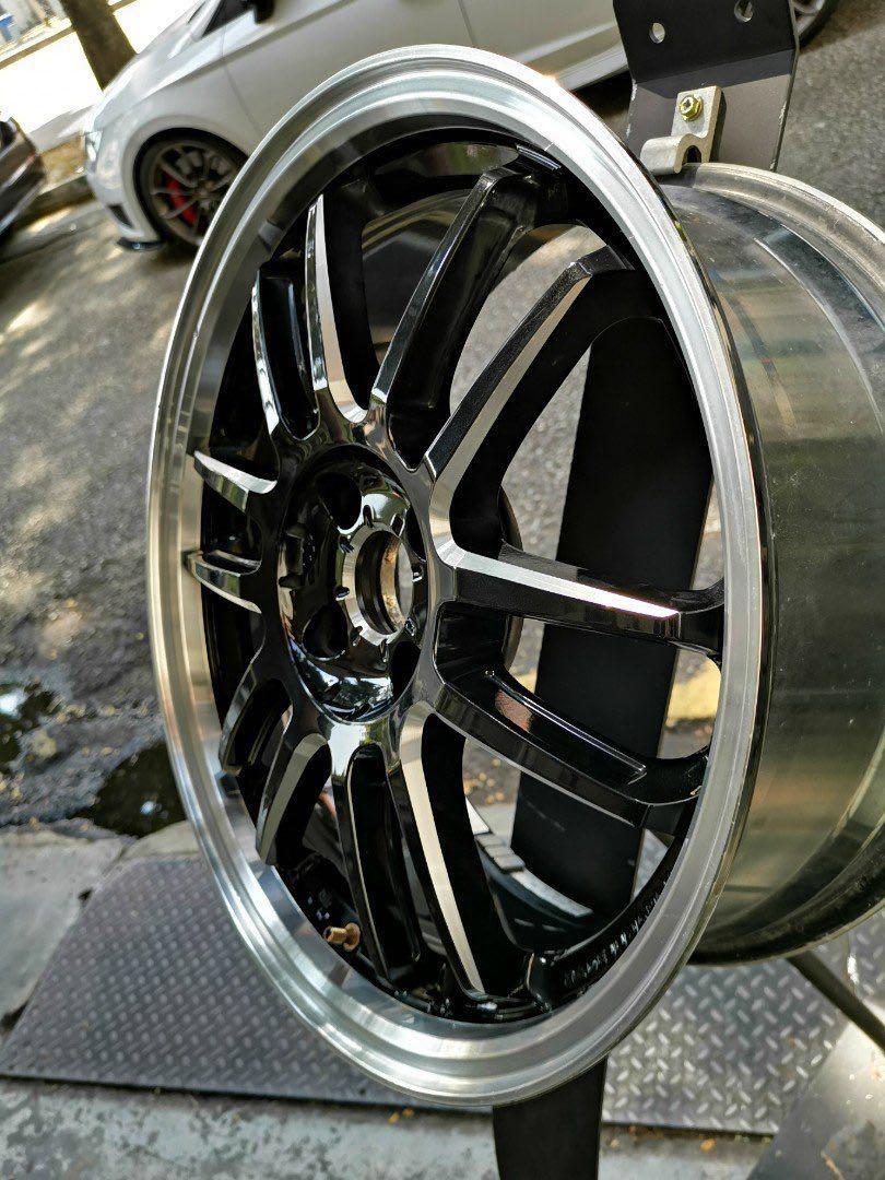Rays Gram Lights Original Made In Japan Rims 4x100 Et42 17x7j Car Accessories Tyres Rims On Carousell