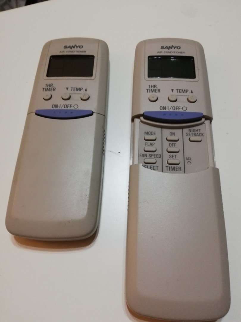 Sanyo Aircon Remote Control, TV & Home Appliances, Air Conditioners
