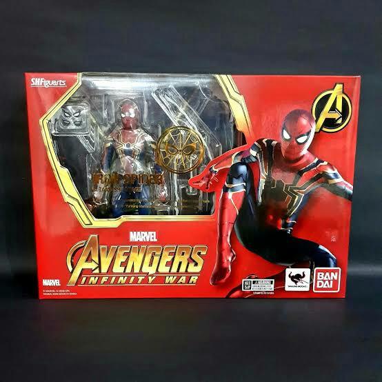 sh figuarts avengers infinity war iron spider