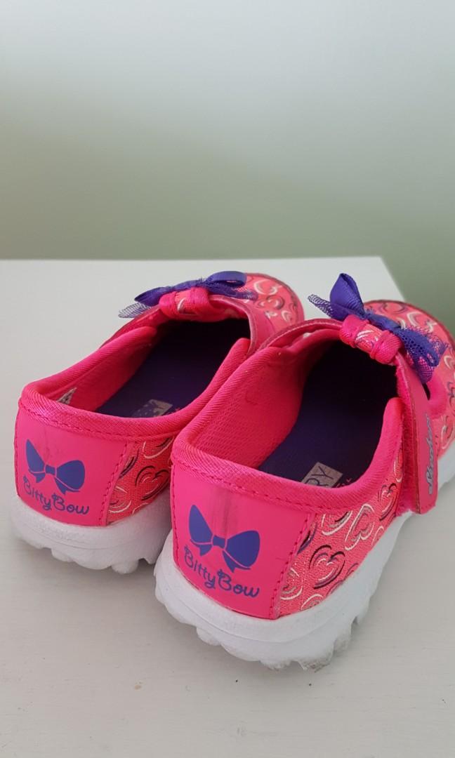 Skechers bitty bow shoes online