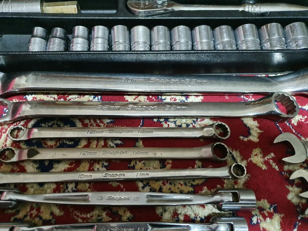 SnapOn Ratchet Wrench Spana Set, Everything Else on Carousell