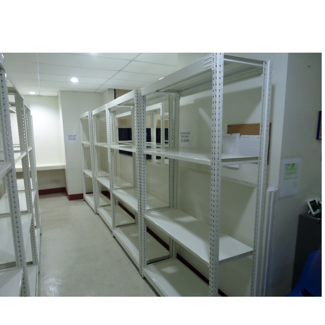 Steel rack heavy duty boltless type high quality powder coated paint ...