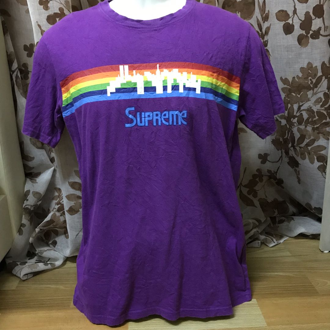 Supreme rainbow shirt