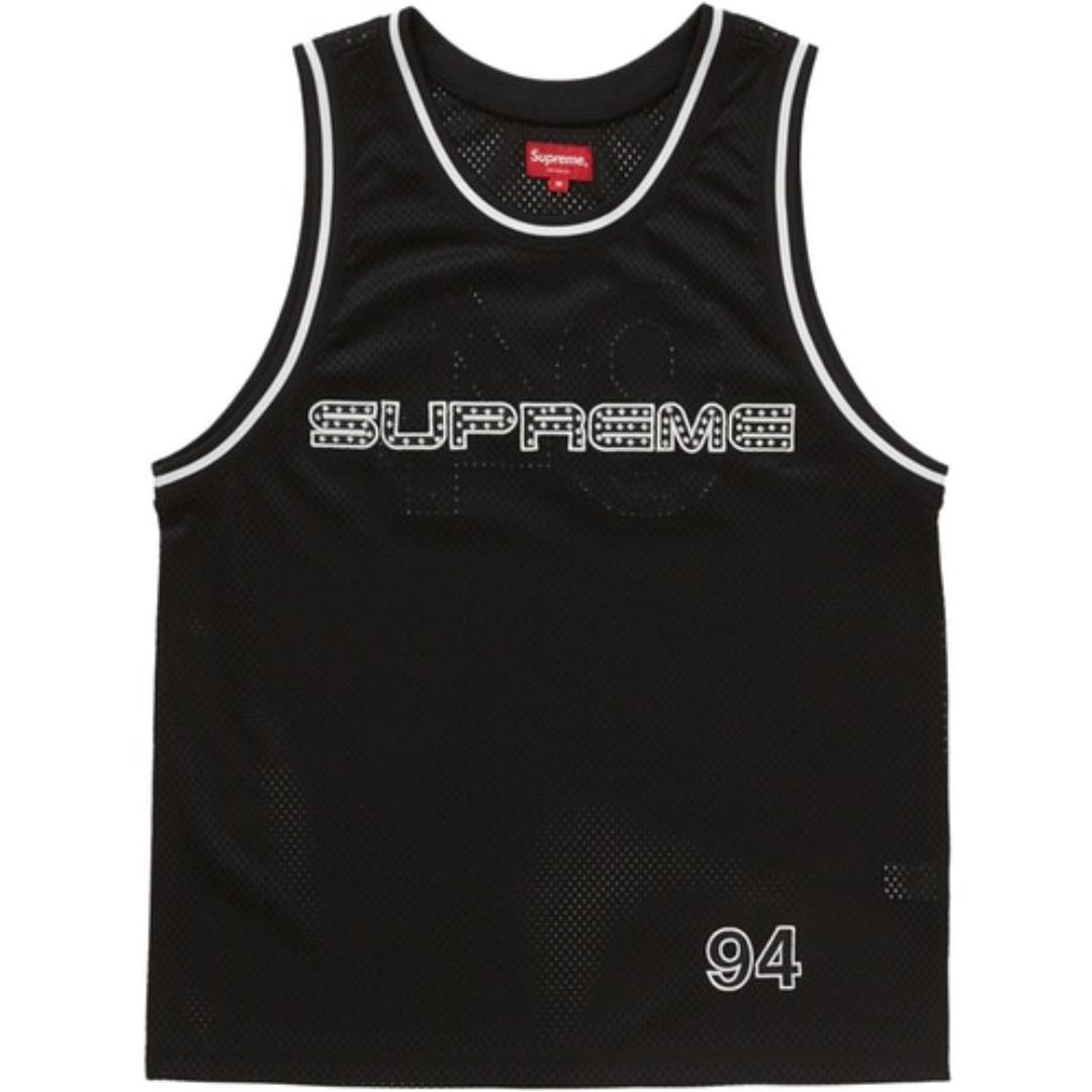 Supreme Rhinestone Basketball Jersey