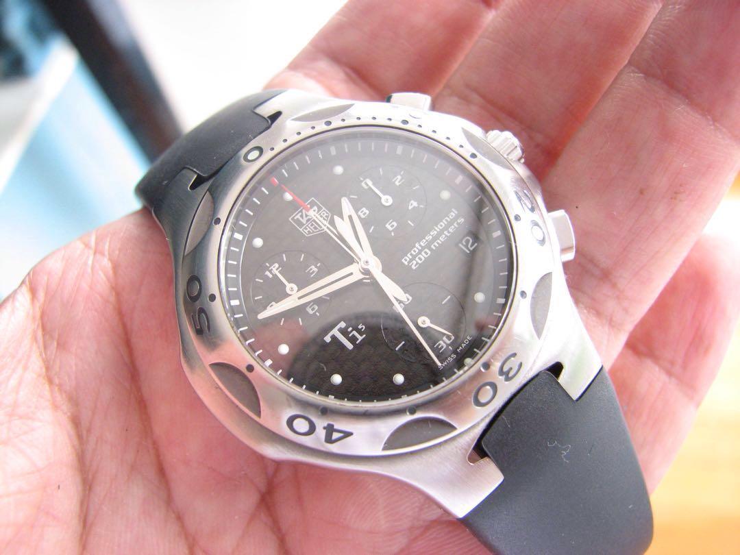 Tag heuer kirium ti5 chronograph new arrivals
