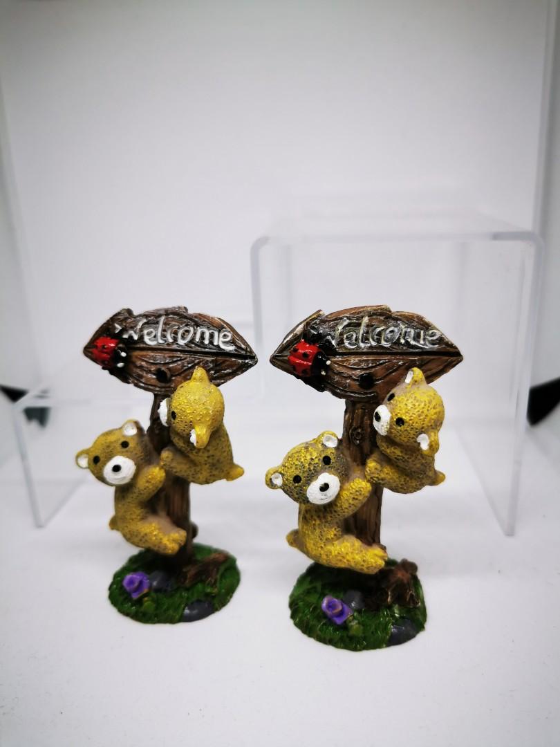 Terrarium figurines/decorations, Furniture & Home Living, Home Decor