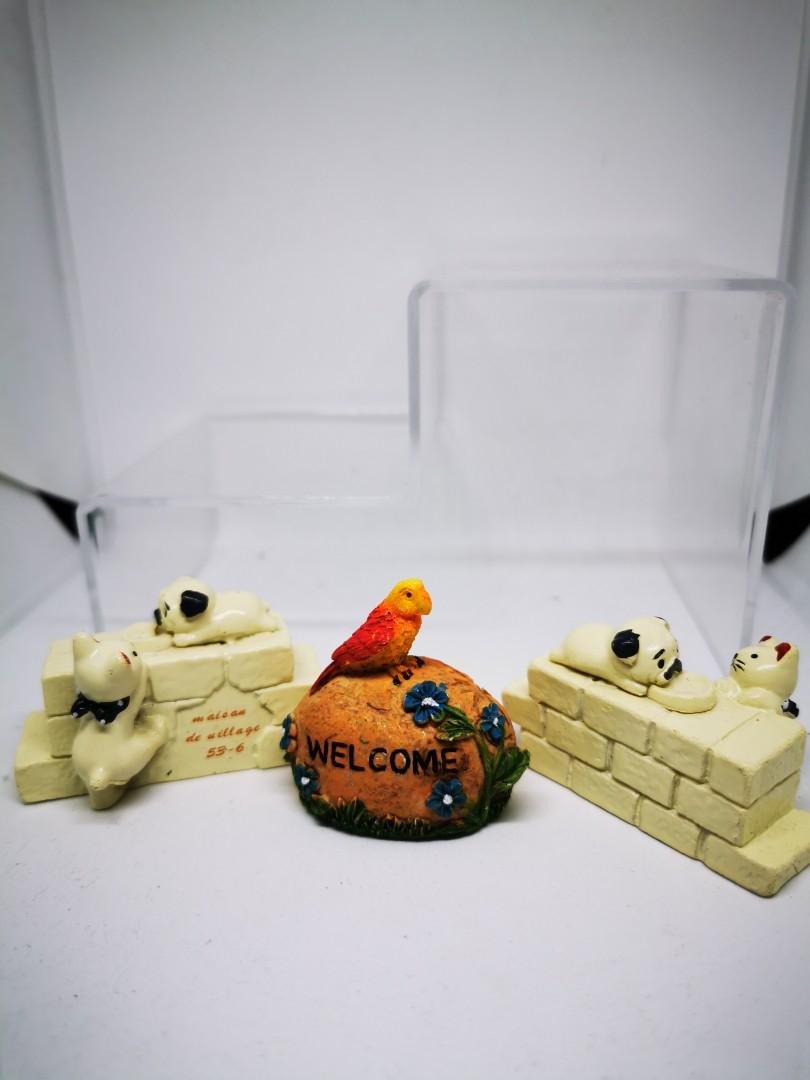 Terrarium figurines/decorations, Furniture & Home Living, Home Decor