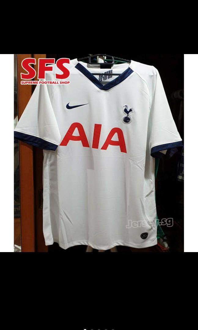Tottenham Hotspur Home Football Jersey Sleeve 19 20 Men S Fashion Clothes Tops On Carousell