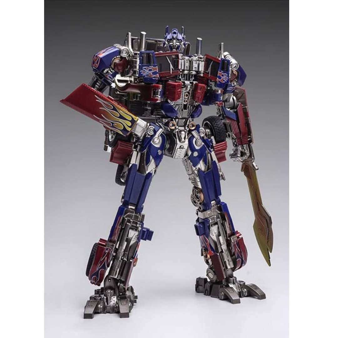 optimus prime robot car