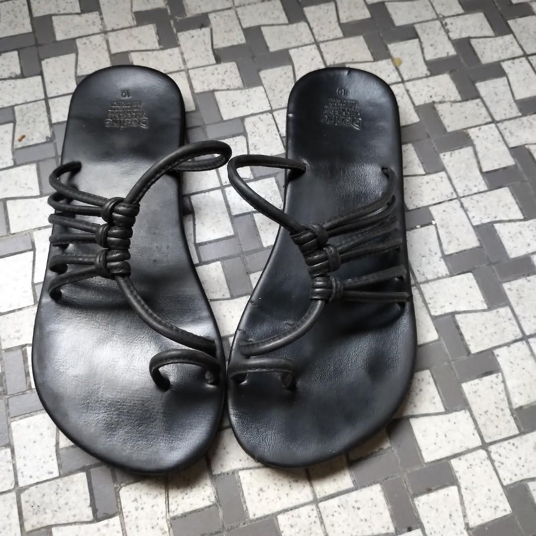 Unique Waterbuffalo Leather Sandals, Women's Fashion, Footwear