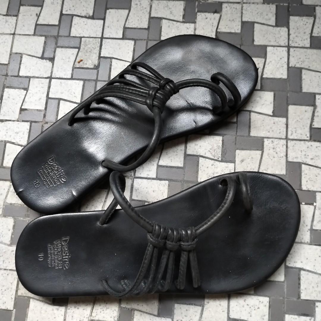 Unique Waterbuffalo Leather Sandals, Women's Fashion, Footwear