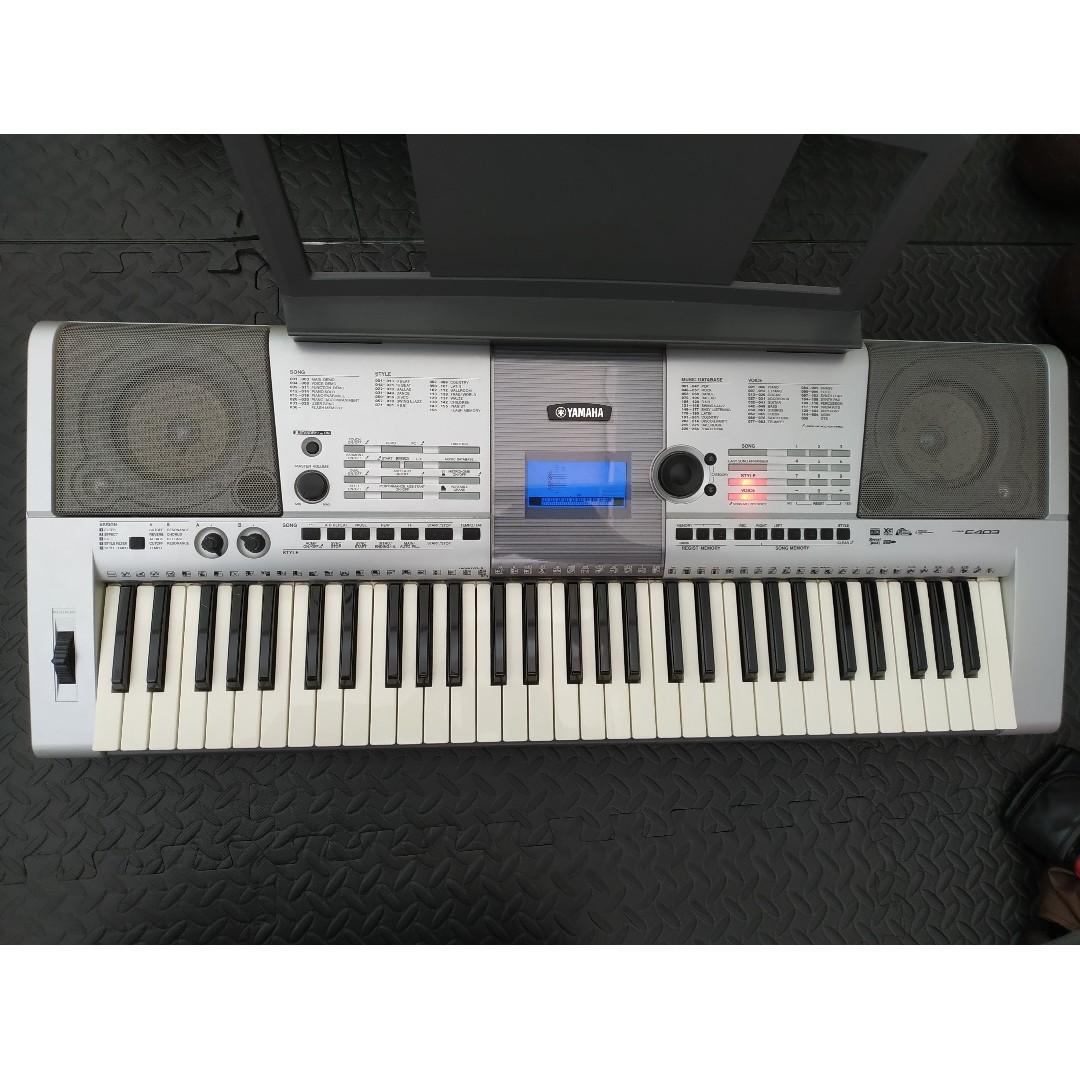 Yamaha psr e403 sale midi