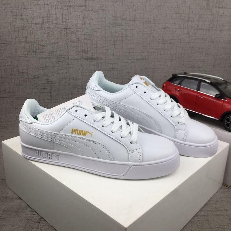 puma shoes all white
