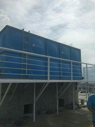 32,000 Liters Fiber Glass Reinforced Polyester Panel Type Water Storage Tank