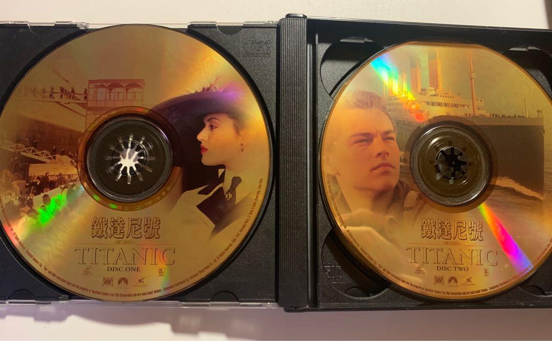 鐵達尼號Titanic VCD & 珍藏版DVD, 興趣及遊戲, 音樂、樂器& 配件