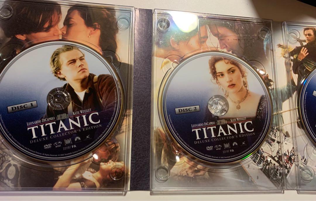 鐵達尼號Titanic VCD & 珍藏版DVD, 興趣及遊戲, 音樂、樂器& 配件