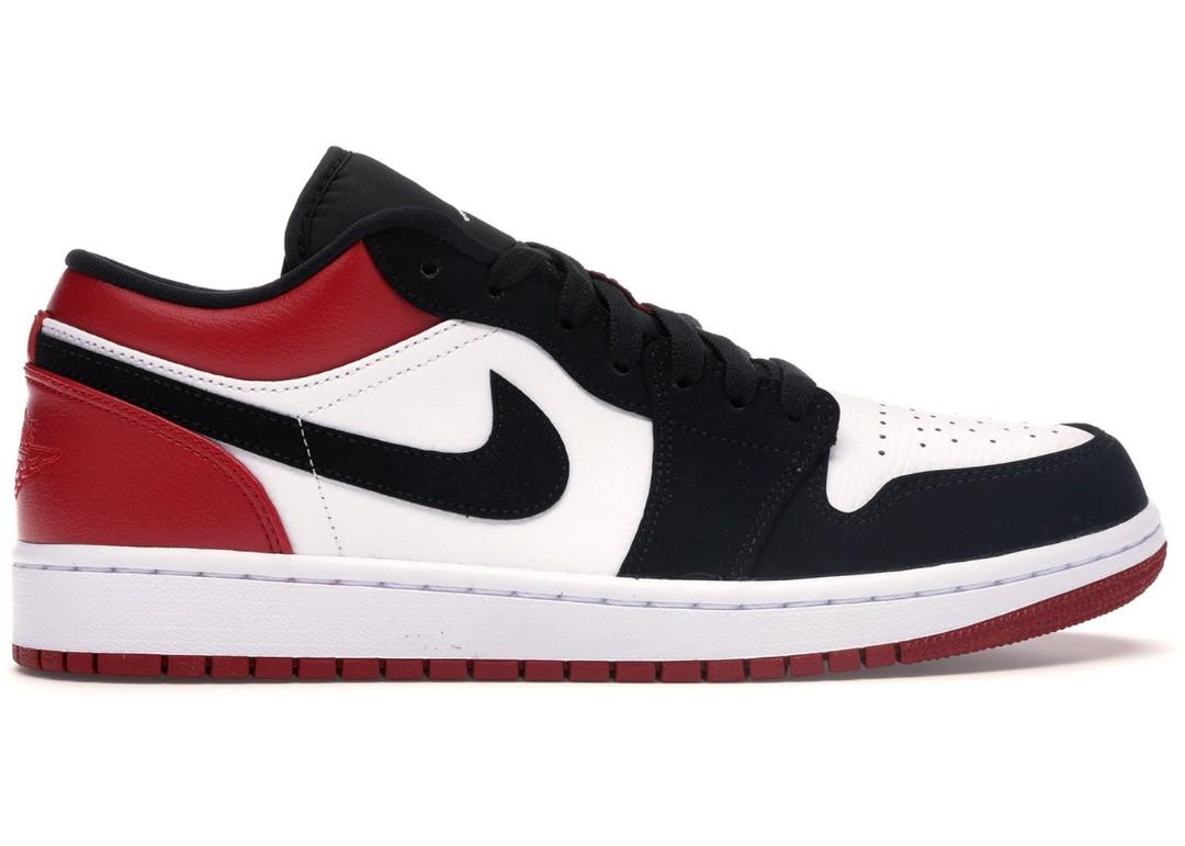 jordan 1 low black toe gs