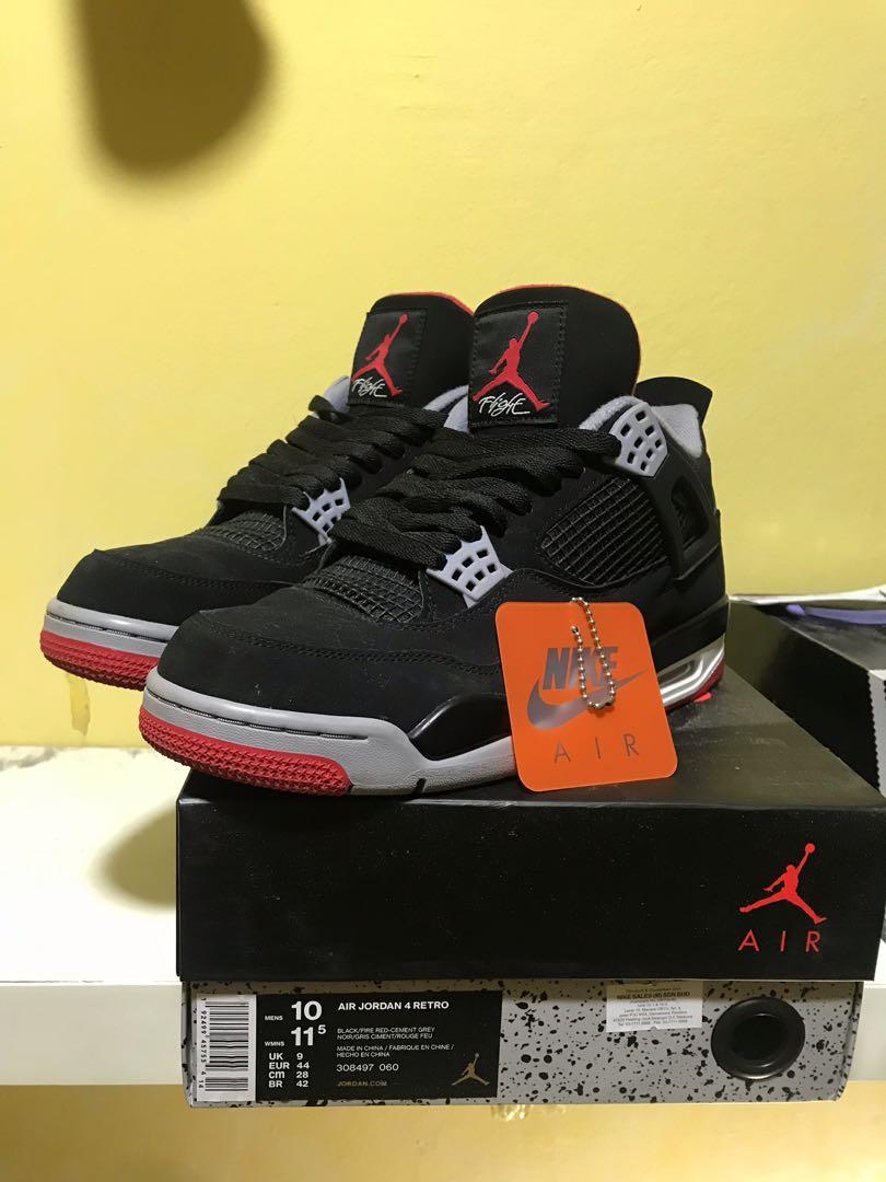 jordan 4 bred jd sports