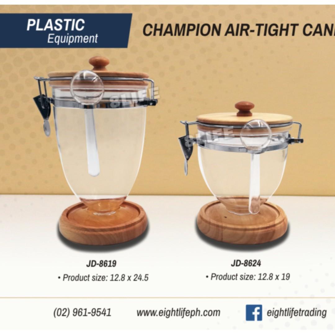 Air-tight canister coffee bean container (Category: Coffee Machines & Makers) located in Valenzuela. Submitted by eightlife_equipment (Listing ID 245760873, Image 1). Description: Small - 580 Big - 680 • Dish Caddy • Cutlery Basket • Cup & Lid Holder • Cup Dispenser • Bar Drain Mat • Bar Caddy Organizer • Condiment Tray Server • Straw Dispenser • Salad Spinner • Trolley with / without bins • Billboard (wet floor) • Shelf Ingredient Bin We ship na