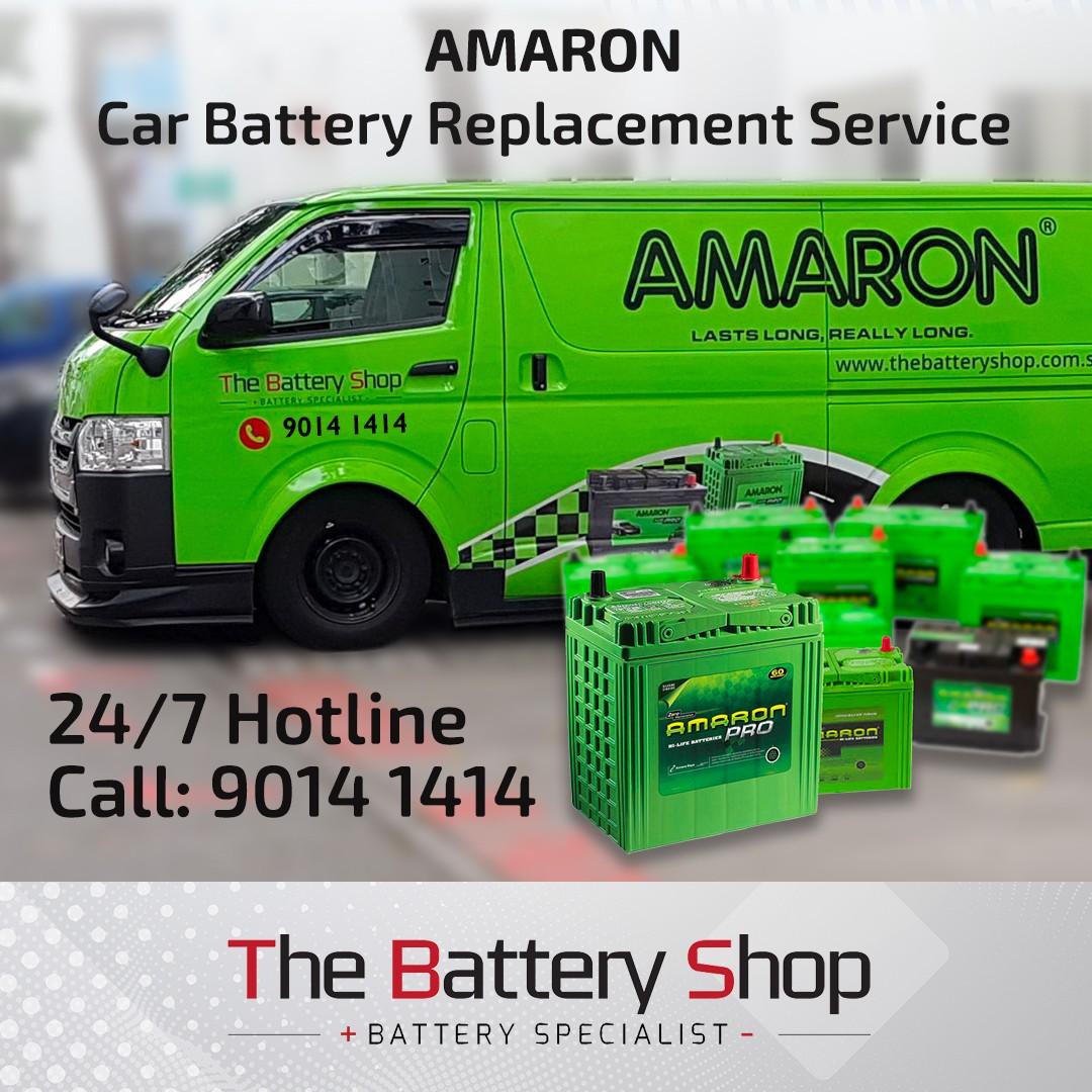 Amaron Car Battery 24hr Car Battery Replacement Service Singapore