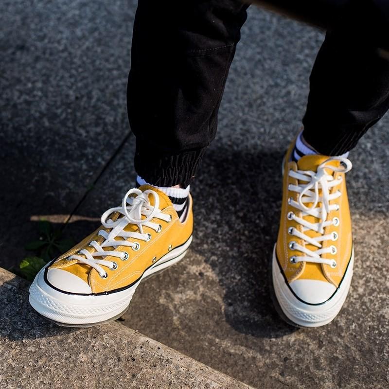 converse 1970s yellow low